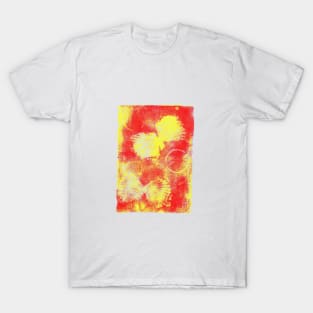 Shells - gelli print T-Shirt